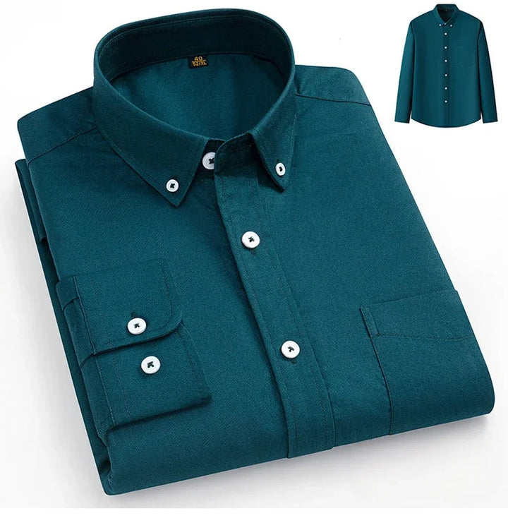House Of Nate - Cotton Oxford Shirt