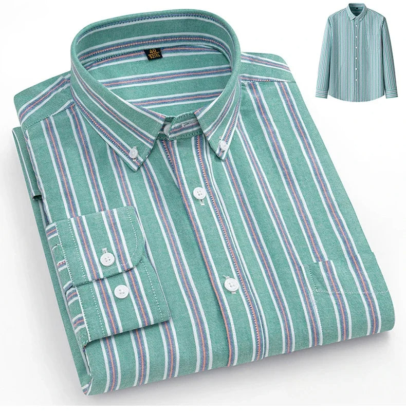 House Of Nate - Cotton Oxford Shirt