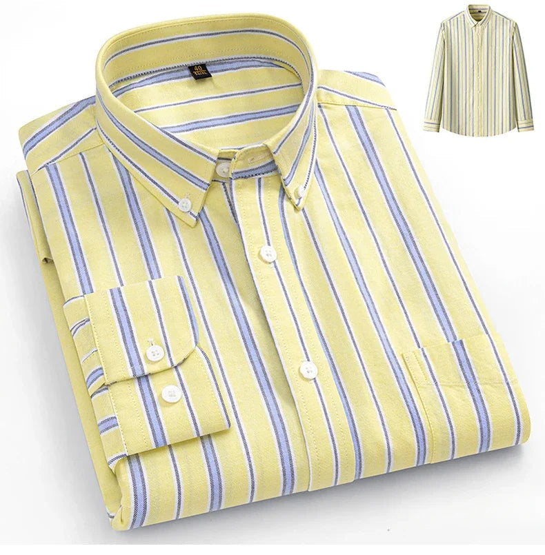 House Of Nate - Cotton Oxford Shirt