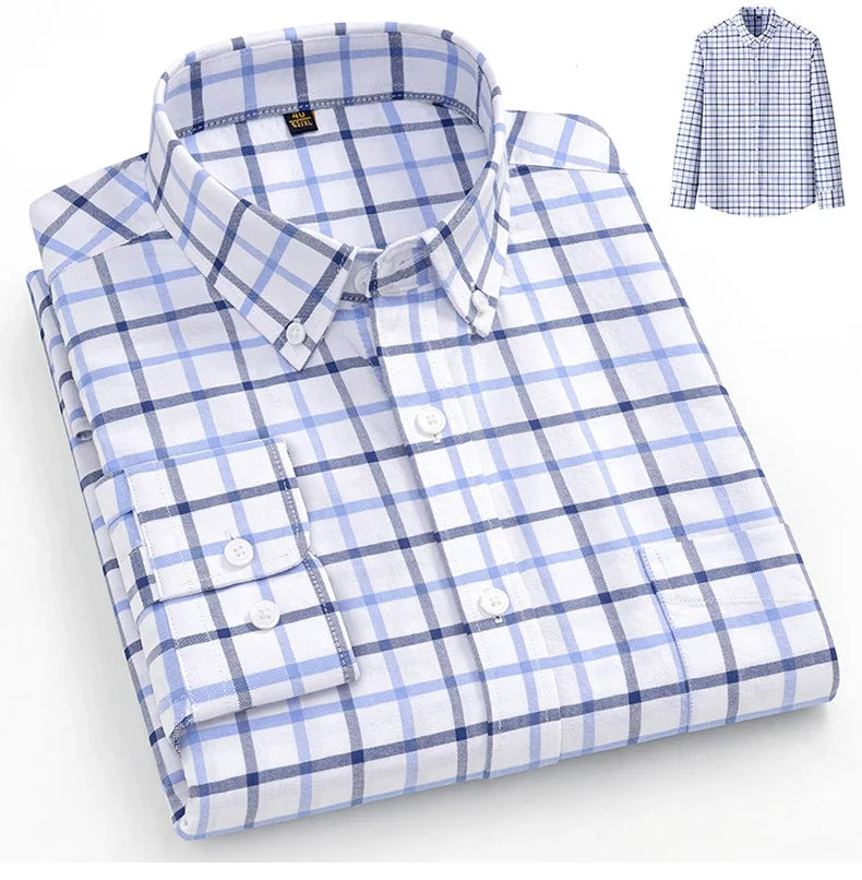 House Of Nate - Cotton Oxford Shirt
