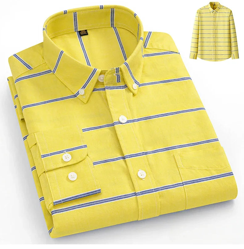House Of Nate - Cotton Oxford Shirt