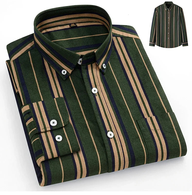 House Of Nate - Cotton Oxford Shirt