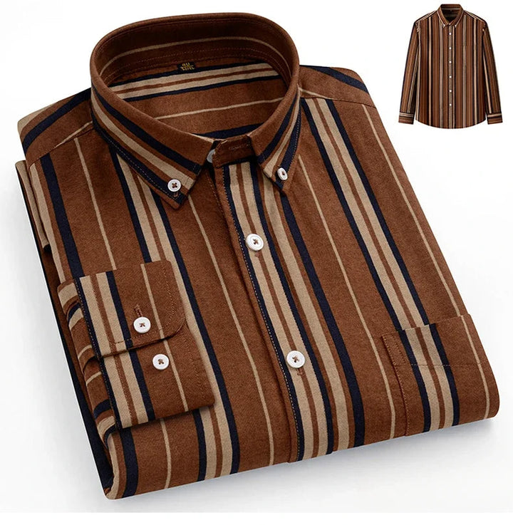 House Of Nate - Cotton Oxford Shirt