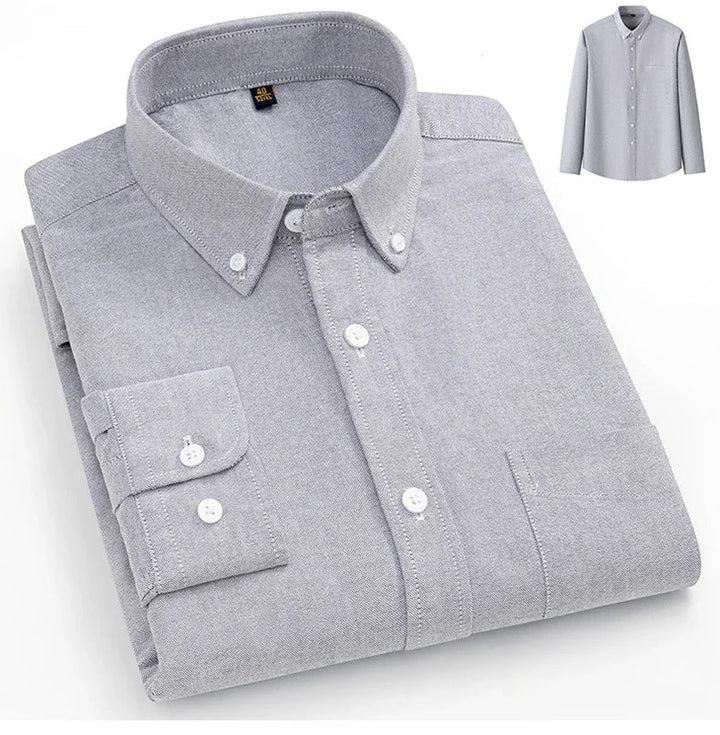 House Of Nate - Cotton Oxford Shirt