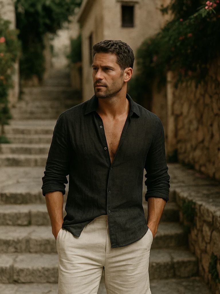 Linen Reverie Summer Shirt - House Of Nate