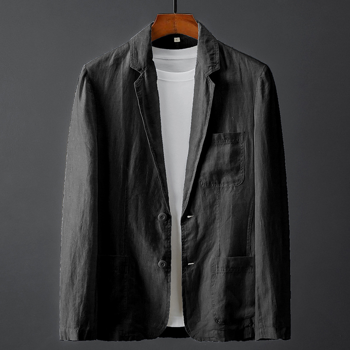 MAURIZIO | LINEN AND COTTON BLAZER