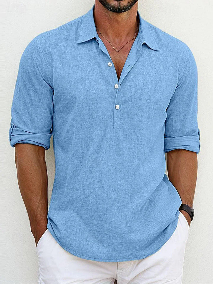 Raphael | classic linen shirt