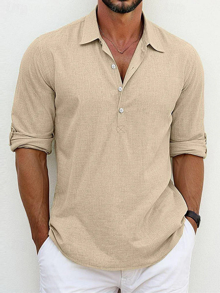 Raphael | classic linen shirt
