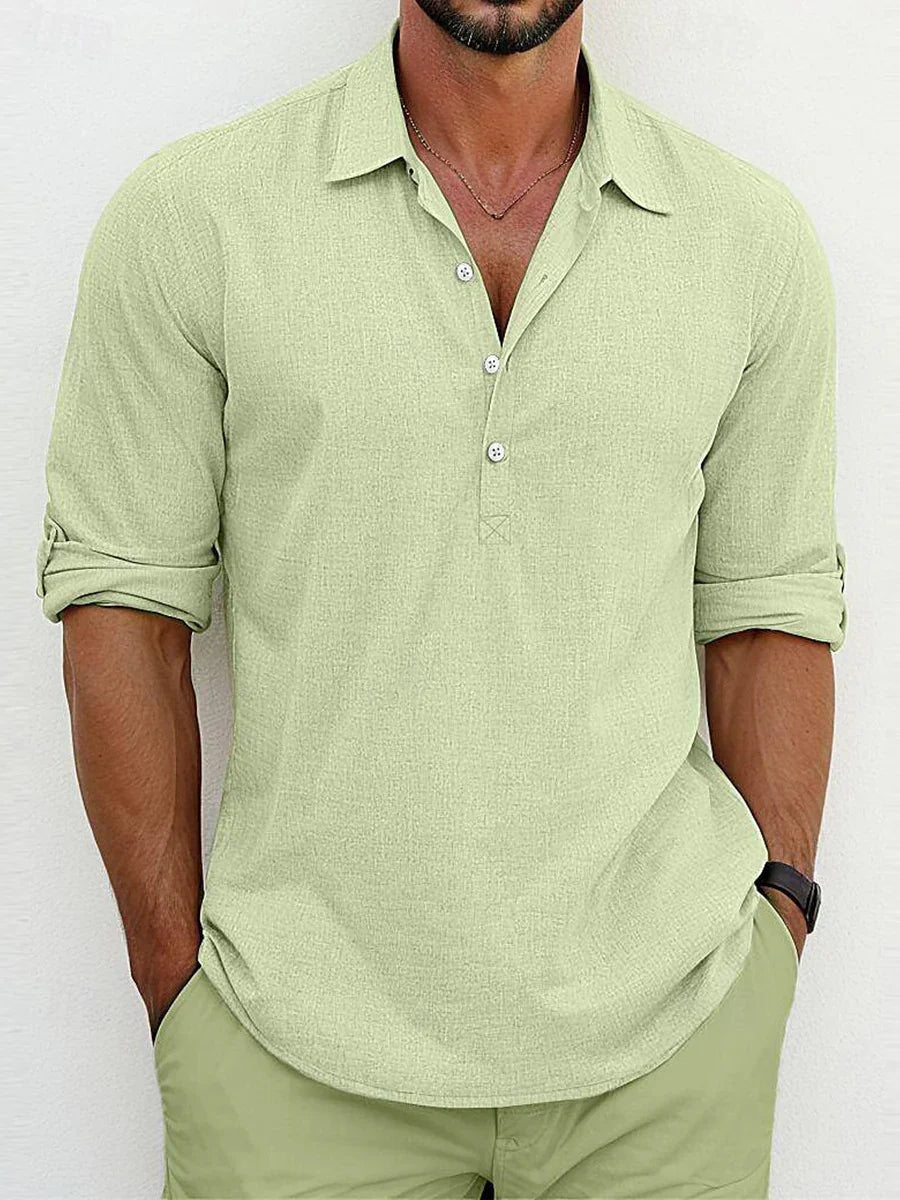 Raphael | classic linen shirt