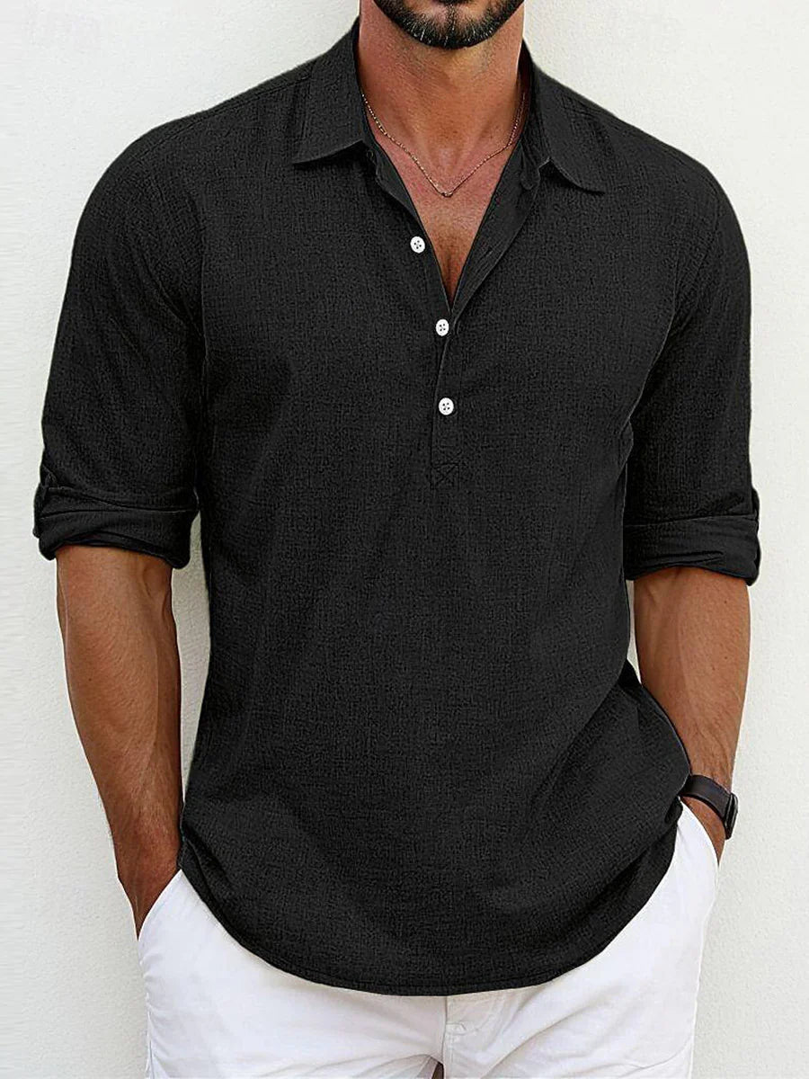 Raphael | classic linen shirt
