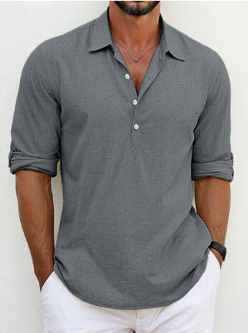 Raphael | classic linen shirt