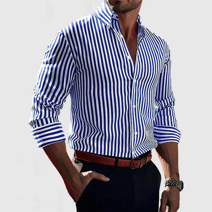 Roan™ - Men's Striped Shirt - Smart & Confident