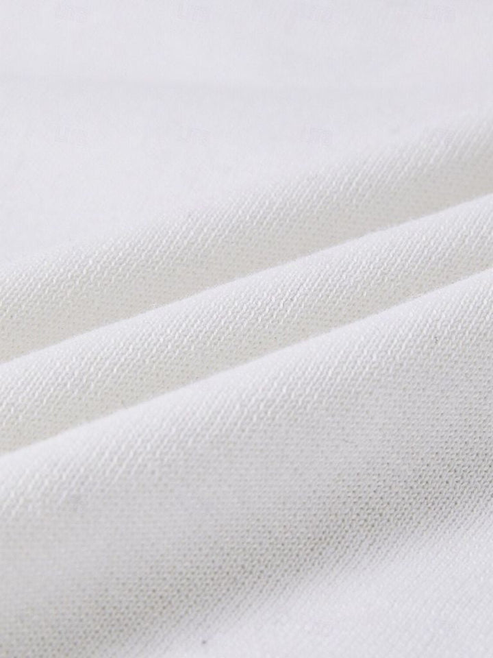 Clive™ | Ivory Long Sleeve Polo