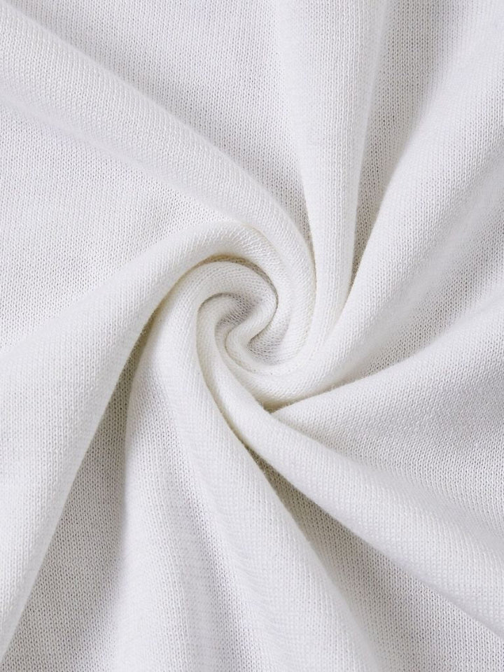 Clive™ | Ivory Long Sleeve Polo