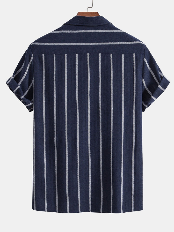 Colin™ – Striped Summer Shirt & Shorts Set
