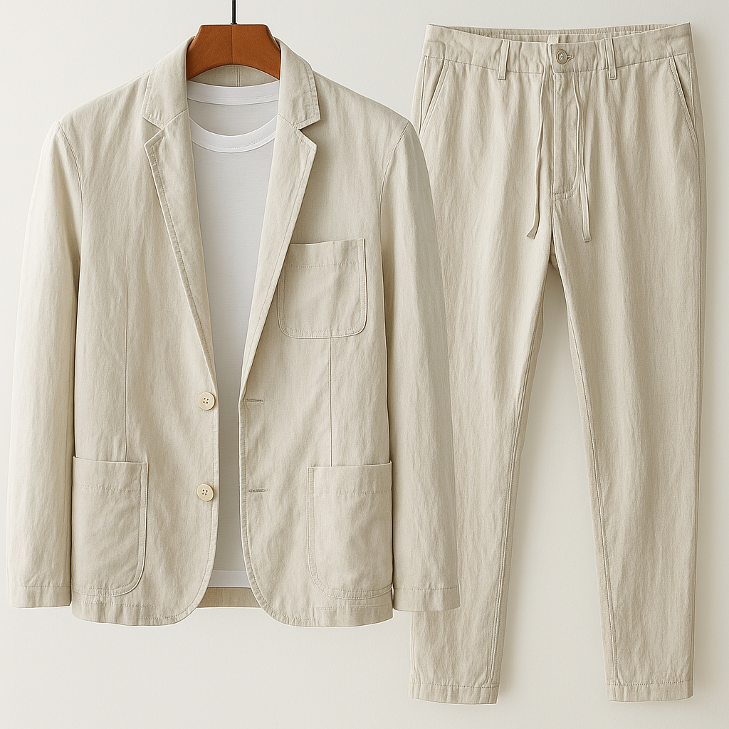 MARIO | LIGHT LINEN SUMMER SUIT